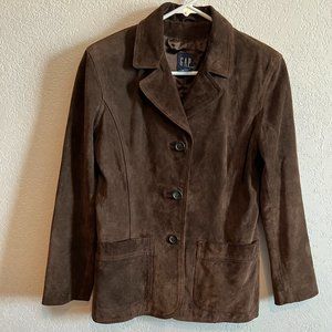 GAP Suede Blazer- size XS